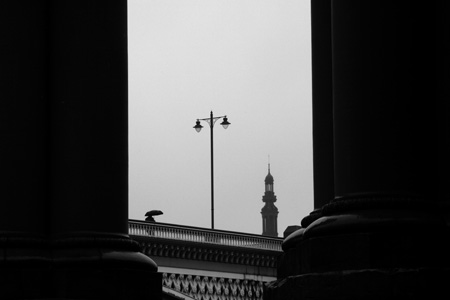 Blackfriars Bridge rain