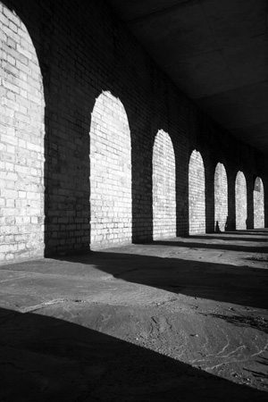 Brompton Cemetery colonnade