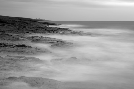 Dunstanburgh Castle from Rumbling Kern, Northumberland