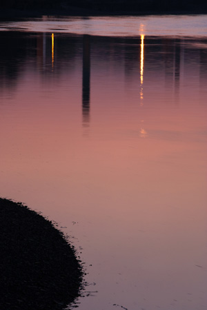 Thames dusk, Mortlake