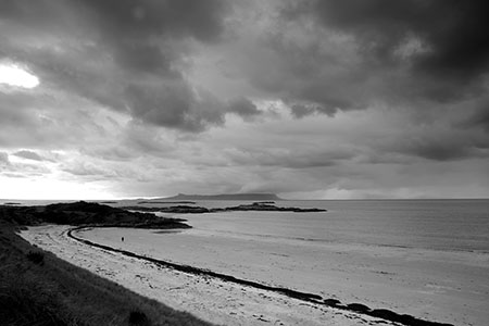 Eigg from Camusdarach Beach, Arisaig