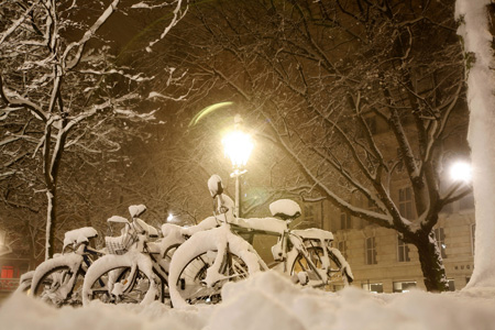 Sloane Square snow