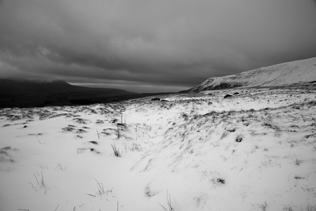 Ingleborough and Whernside, Yorkshire